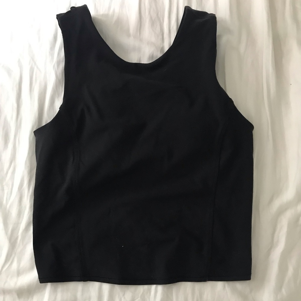 Lululemon Nulu Twist Crop Tank Top